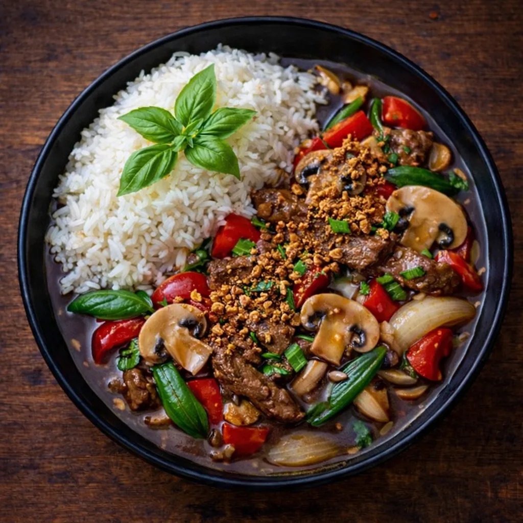 Beef in oyster sauce